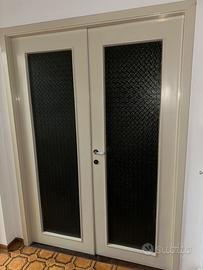 Porte interne legno e vetro