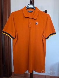 Polo uomo  K-Way colore  ruggine  taglia  L