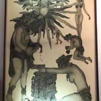 Batik Originale Messico anni 80+Vari compl arredo