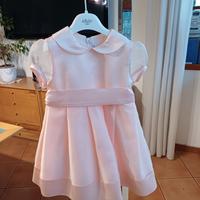 abito Le bebe neonata color pesca tg 12 mesi