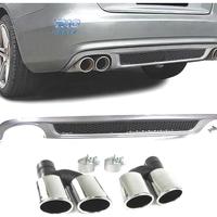 DIFFUSORE AUDI A4 B8 SEDAN AVANT 07-11 LOOK S LINE