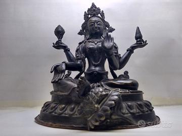 Statua antiquariato -- Stupa Nepalese