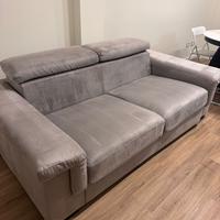 Divano Poltronesofà 2 posti con pediera