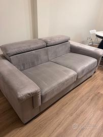 Divano Poltronesofà 2 posti con pediera