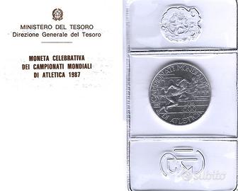 Repubblica Italiana - Moneta Mondiali di Atletica