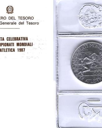 Repubblica Italiana - Moneta Mondiali di Atletica