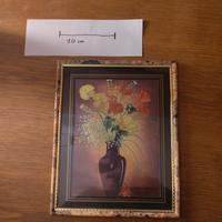 Quadretto con vaso di fiori