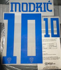 Modric' Croazia, Real Madrid, Milan, decalcomania