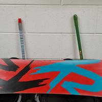 snowboard k2 Vandal con attacchi Union Cadet