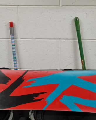 snowboard k2 Vandal con attacchi Union Cadet