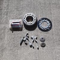  cerchi  Supermotard  /Corone/pignoni/manubrio ecc