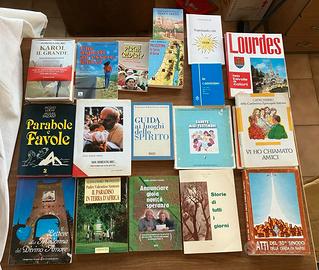 Lotto libri religiosi e spirituali