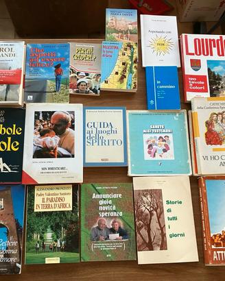 Lotto libri religiosi e spirituali