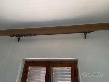 Aste per tende in legno
