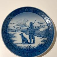 Piatto in ceramica Royal Copenhagen 1977