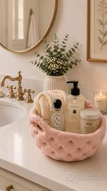 cesto organizer per bagno 