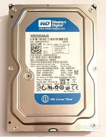 WESTERN DIGITAL WD2500AAJS Hard Disk PC MAC 250GB 