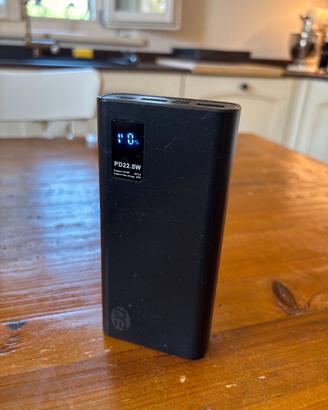 Power Bank EXJ 20000mAh nero ricarica 22.5W