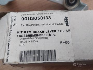 Pedale freno posteriore KTM Duke