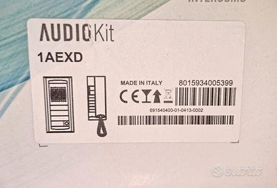 kit citofono 2 fili farfisa 1aexd