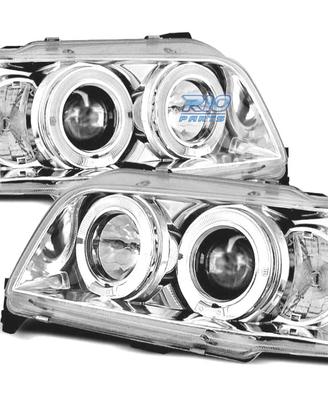 FARI PER RENAULT CLIO 90-95 ANGEL EYES FONDO CROMA