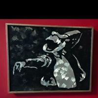 Quadro Michael Jackson arredo casa 