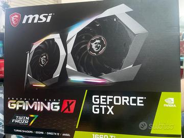 Scheda video GEForce GTX 1660 Ti GAMING X 6G