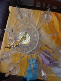 lampadario di cristallo 