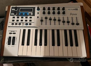 Tastiera midi keylab 25 arturia