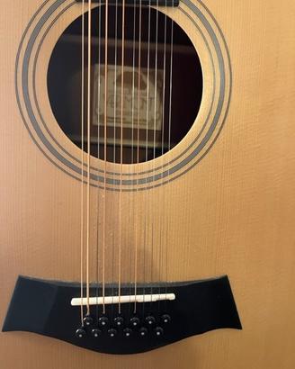 Chitarra Vermont  12 corde semi acustica