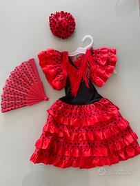 Vestito da ballerina spagnola/Flamenco