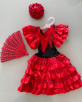 Vestito da ballerina spagnola/Flamenco