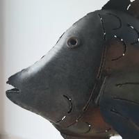 Porta candela decorativo in metallo