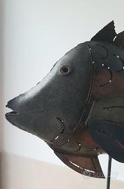 Porta candela decorativo in metallo