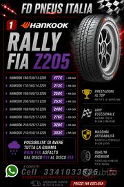 PNEUMATICI RALLY FIA  HANKOOK- BARACATT