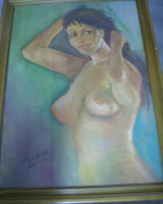 Quadro mezzobusto donna