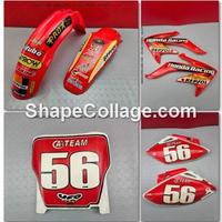 KIT PLASTICHE HONDA CRF 450 2005 2008 CRF450 2006