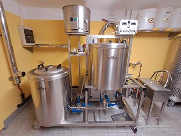 Impianto birra 100L ditta Marican