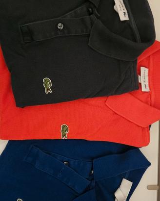 3 POLO LACOSTE