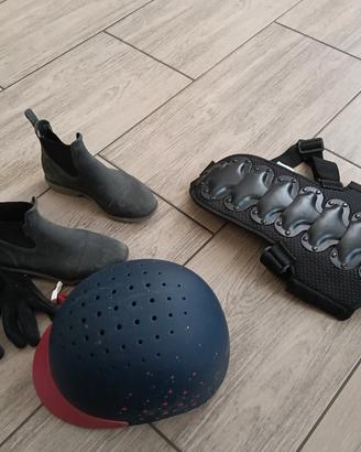 kit per equitazione 