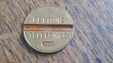 GETTONE TELEFONICO 7109 SENZA LOGO