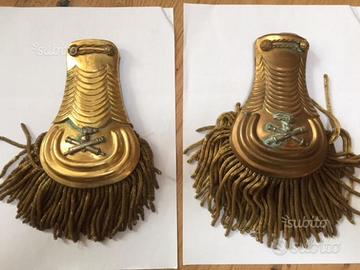 Spalline in ottone a frange regio esercito