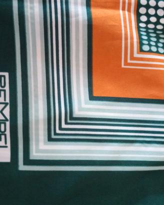 Foulard vintage Rembel anni 70 made in Italy 