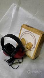 Cuffie stereo vintage sad modello as-16 colore ros