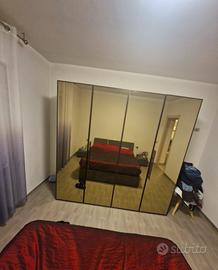 Armadio 4 ante con specchio 