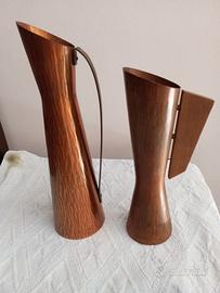 due vasetti vintage in rame 