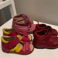 Set scarpe ortopediche  bambina