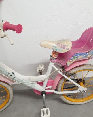 bicicletta per bambina(discreto stato)