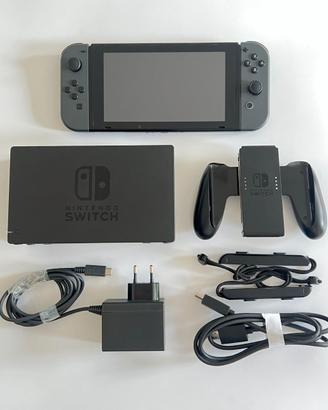 Nintendo Switch Grigia Nera V2 Completa