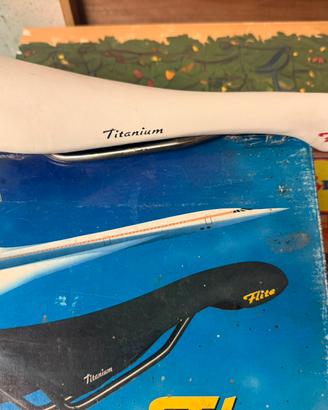 Sella selle italia Flite titanium bici corsa